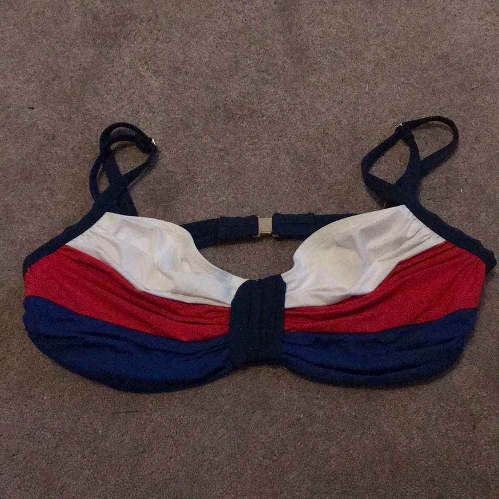 Blue Rod Beattie bikini top